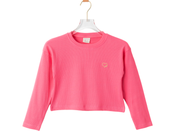 KALP NAKIŞLI KIZ SWEAT 3/6 YAŞ