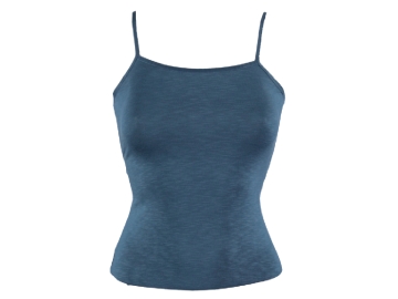 L/XL FLAMLI PETROL İP ASKILI ATLET