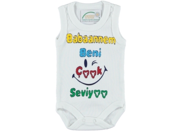 BABAANNEM SEVİYOR BASKILI ASKILI  ÇITÇTILI BADİ 1/9 AY