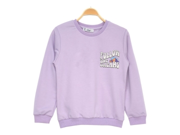Alme 2 İplik Şardonsuz Valantine Nakışlı Sweet  3Y,4Y,5Y,6Y,7Y Kız