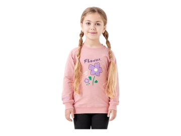 ÇİÇEK BASKILI KIZ SWEAT 3/6 YAŞ
