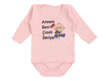 ANNEM BENİ SEVİYOR BASKILI UZUNKOL ÇITÇITLI BADİ 9/18 AY