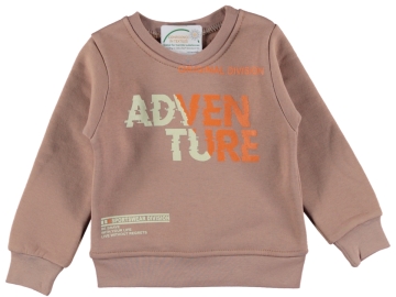ADVENTURE BASKILI ÜÇ İP ERKEK SWEAT 3/7 YAŞ