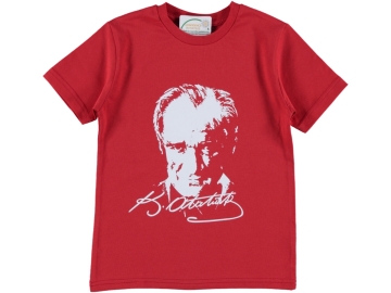 ATATÜRK BASKILI TİŞÖRT 6/9 YAŞ 