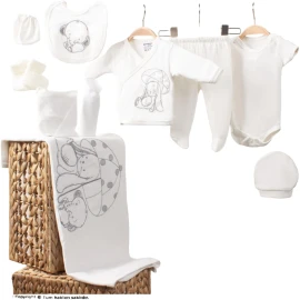 AYDAKİ FİL 10 LU SET 1 Ay,3 Ay Uni