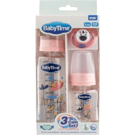 BABYTİME 3’LÜ CAM SET 1/18 AY
