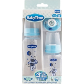 BABYTİME 3’LÜ PP SET MAVİ 1/18 AY