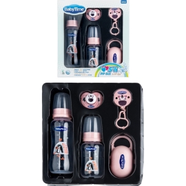 BABYTİME 5’Lİ PP SET PEMBE 1/18 AY