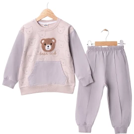 BEAR AYI SÜZİNE NAKIŞLI İKİLİ TAKIM 12 Ay,2Y,3Y,4Y Erkek