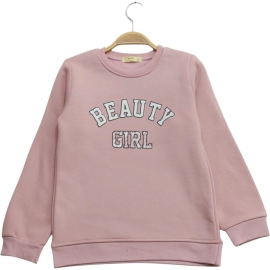 BEAUTY GİRL BASKILI KIZ SWEAT 3/7 YAŞ