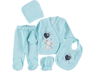 BEBEK ASKILI  KIZ TAVŞAN 5 Lİ 1/3 AY