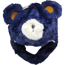 AYICIK FİGÜRLÜ ÇITÇITLI PELUŞ BERE  1/3 YAŞ