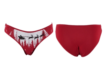 BIKINI ON BASKILI KÜLOT M