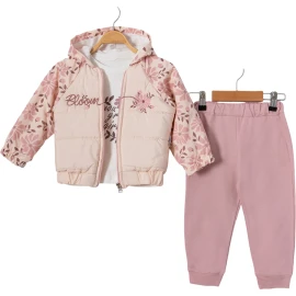 BLOOM ÇİÇEK DESENLİ MONT 2Y,3Y,4Y,5Y Kız