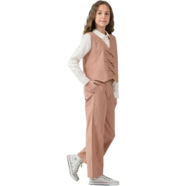 ÇİZGİLİ YELEKLİ TAKIM  9Y,10Y,11Y,12Y Kız