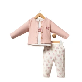 CUTE BUTTERFLY KIZ HIRKALI TAKIM 3 Ay,9 Ay,18 Ay,12 Ay Kız