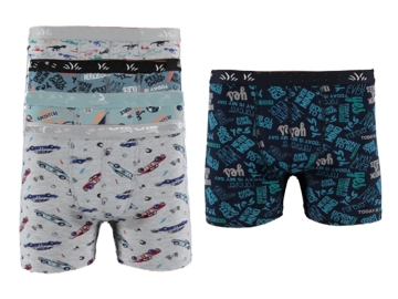 DESENLİ ERKEK ÇOCUK BOXER  9/10 YAŞ