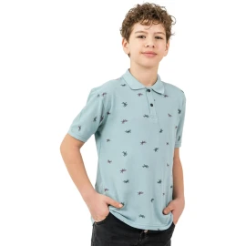 DESENLİ POLO YAKA TİŞÖRT 9Y,10Y,11Y,12Y Erkek