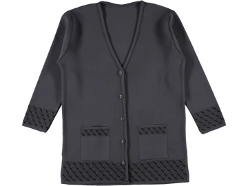 DÜZ PİKE KISA CEKET L/XL