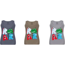 ERKEK ÇOCUK BASKILI ATLET 4Y,5Y Erkek