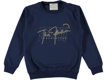 ERKEK ÇOCUK BELOW BASKILI İKİ İP SWEAT 13/16 YAŞ
