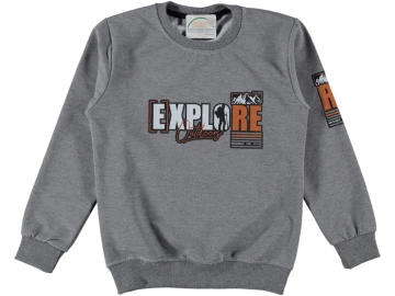 EXPLORE BASKILI İKİ İP SWEAT 13/16 YAŞ