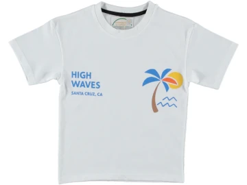 HİGH WAVES PALMİYE BASKILI SÜPREM ERKEK TİŞÖRT 3/12 YAŞ