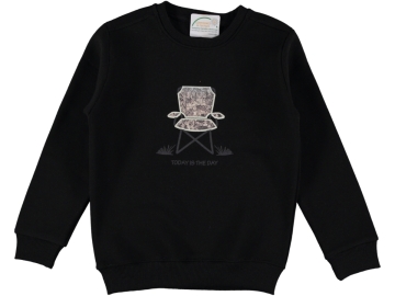 SANDALYE BASKILI ÜÇ İP ERKEK SWEAT 9/12 YAŞ