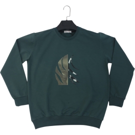 YAPRAK BASKILI SWEAT 13/16 YAŞ