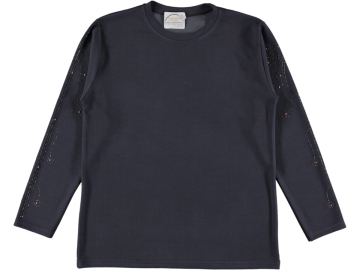FİTİLLİ KOLU TAŞLI BAYAN TUNİK L/2XL