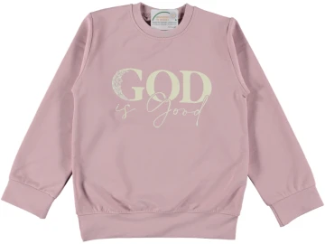 GOOD İS GOOD BASKILI İKİ İP KIZ SWEAT 8/12 YAŞ
