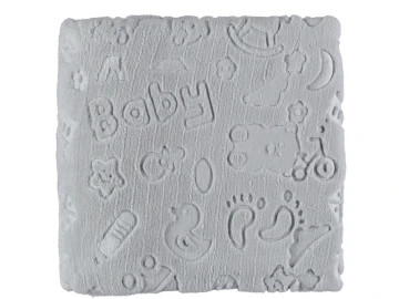 GRİ KUTUDA PELUŞ BATTANİYE 90X110 CM