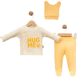 HUG ME SÜZENE NAKIŞLI ERKEK TAKIM 3 AY