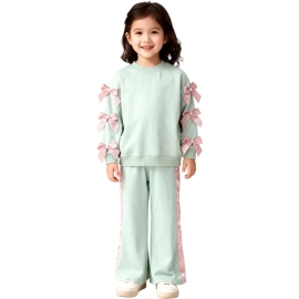 İNCİ KURDELELİ KIZ TAKIM 2Y,3Y,4Y,5Y Kız