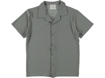 JAKAR AĞAÇ KABUĞU APACİ YAKA GÖMLEK S/2XL