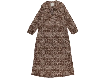 KADIN DESENLİ BÜRÜMCÜK ELBİSE L,XL,2XL,3XL