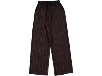 KESİK TAŞ BASKILI MODAL PLAZO ALT S/XL