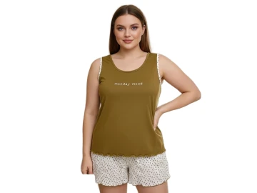 KADIN MİLAN BATTAL ŞORT TAKIM 3XL/5XL