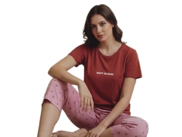 MİLAN KAPRİ BAYAN PİJAMA TAKIM S/2XL