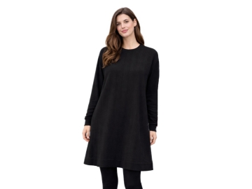 KADIN SAÇ ÖRGÜ KUMAŞ UZUN TUNİK L/2XL