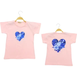 KALPLİ TSHİRT  3Y,5Y,7Y,9Y,11Y Kız