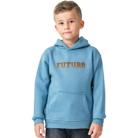 FUTURE BASKILI ÜÇ İP KAPÜŞONLU ERKEK SWEAT 3/6 YAŞ