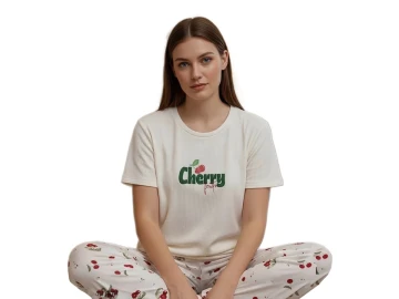 KAŞKORSE BAYAN PİJAMA TAKIM S/2XL