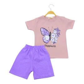 KELEBEK KETEN KIZ TAKIM 3Y,4Y,5Y,6Y,7Y Kız