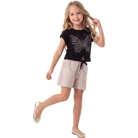 KELEBEK TAŞLI KIZ TAKIM 6Y,7Y,8Y,9Y Kız