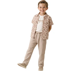 KETEN PANTOLONLU TAKIM  9Y,10Y,11Y,12Y Erkek
