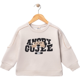 ANORY AYI SÜZİNE NAKIŞLI ERKEK SWEAT 1/4 YAŞ