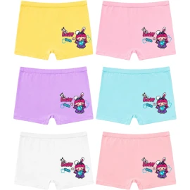 KIZ BASKILI BOXER  2Y,3Y Kız