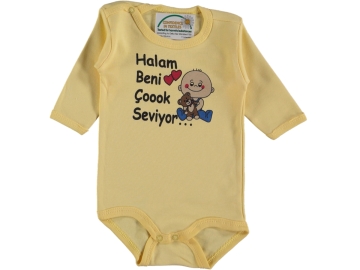 HALAM BENİ SEVİYOR BASKILI UZUNKOL ÇITÇITLI BADİ 9/18 AY
