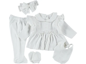 FİSTOLU BANDANALI 5 Lİ ZIBIN SET 1/3 AY